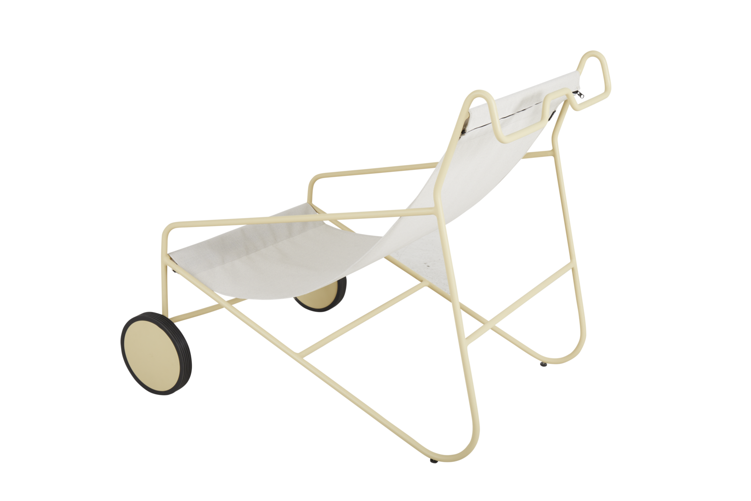 Poul Chair fauteuil lounge Lemon/Off-white