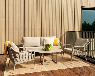 Coleville Canapé 3 places Khaki/Burlap Beige