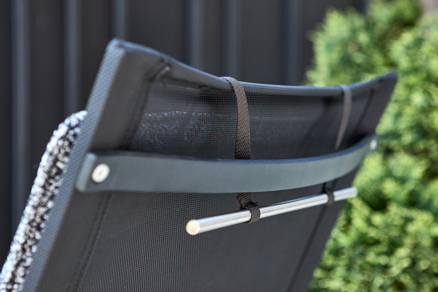 Soro fauteuil lounge Noir/Teddy Ant