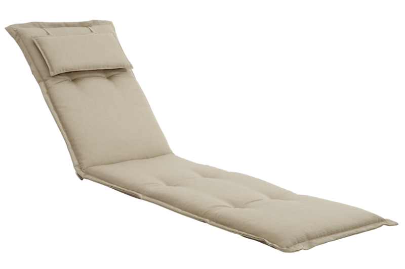 Florina coussin chaise longue Taupe