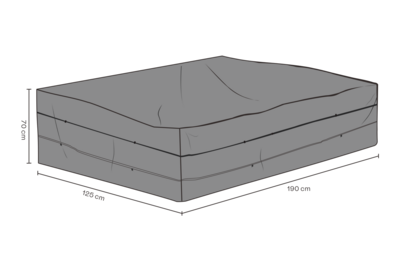 Cover canapé Black-Breathable