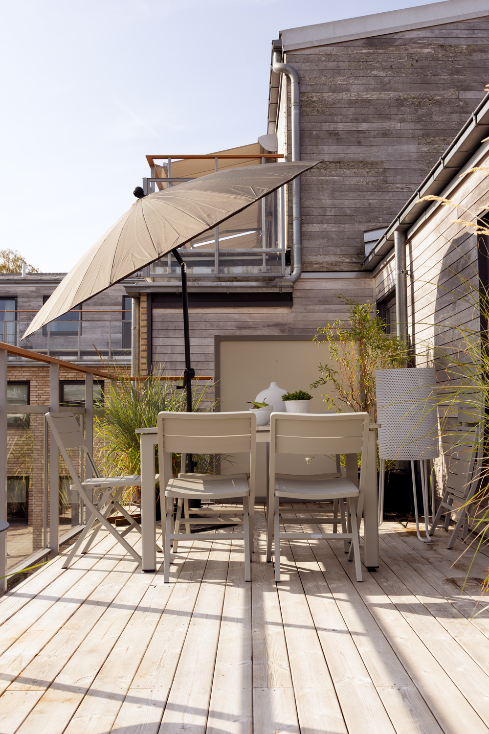 Shanghai parasol Anthracite/Gris