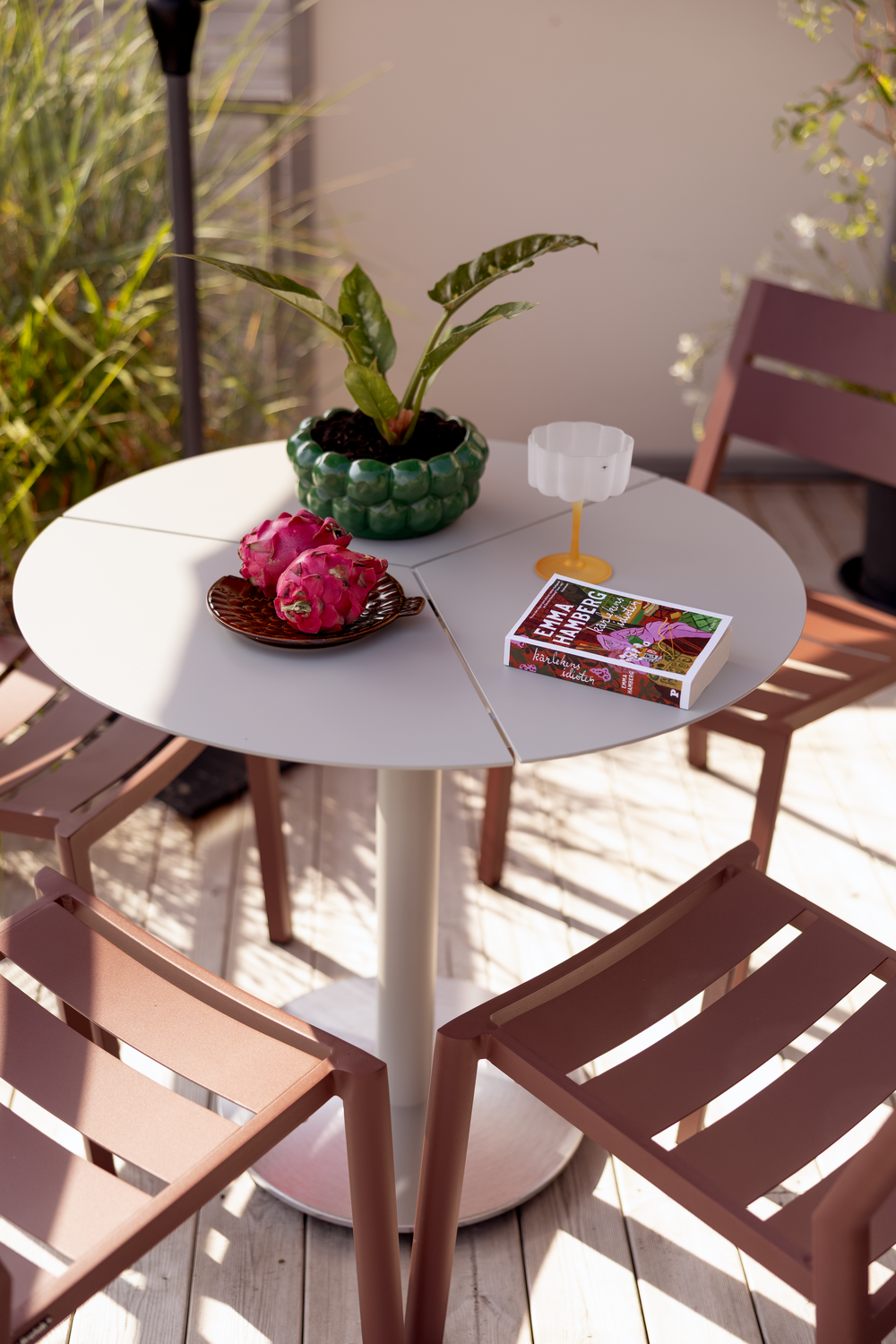 Peace table café Light Grey