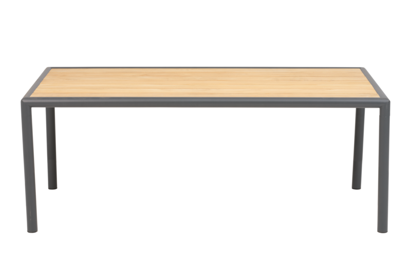 Gordon table salon Antracit/Natur