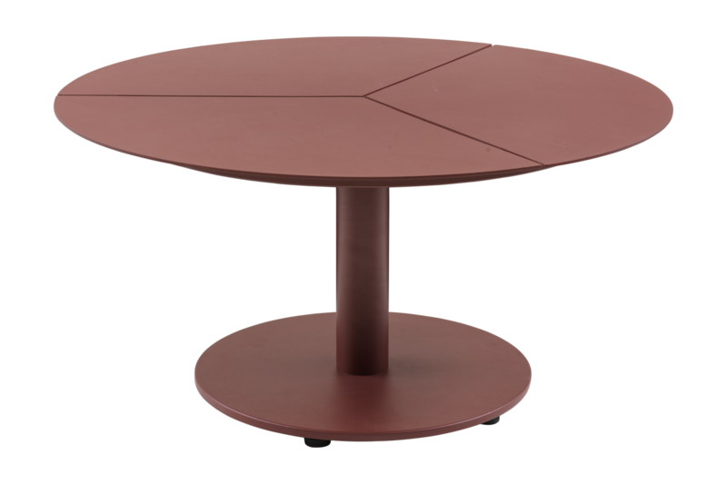 Peace table salon Zin Red