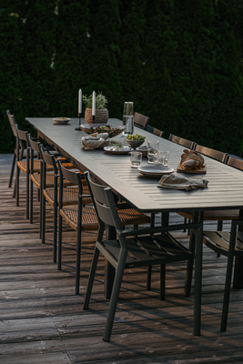 Lomma XL table à manger Anthracite