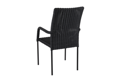 Nypon fauteuil Noir/noir