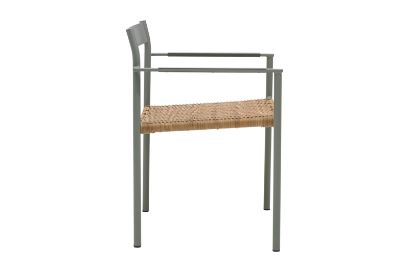 DK chaise de table Dusty Green/Natur
