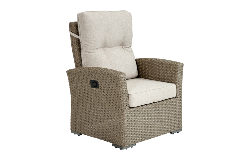 Ashfield fauteuil avec dossier réglable Beige/sand