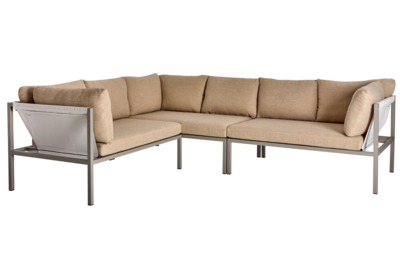 Allie canapé d’angle Khaki/Barley