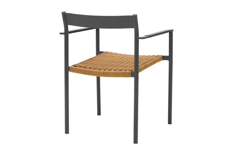 DK chaise de table Antracit/Natur