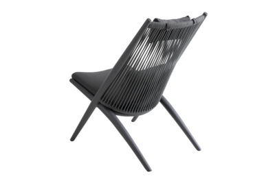 Chiavari fauteuil Anthracite/gris