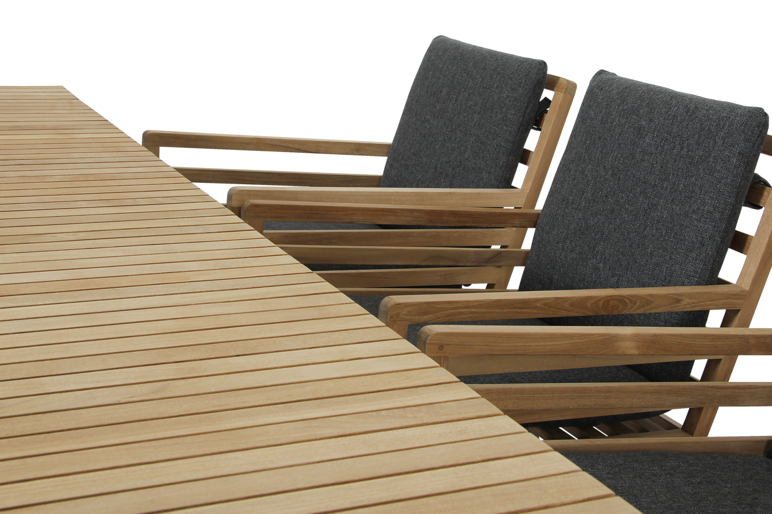 Zalongo fauteuil Couleur naturelle/gris