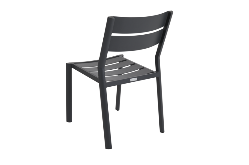 Delia chaise de table Anthracite