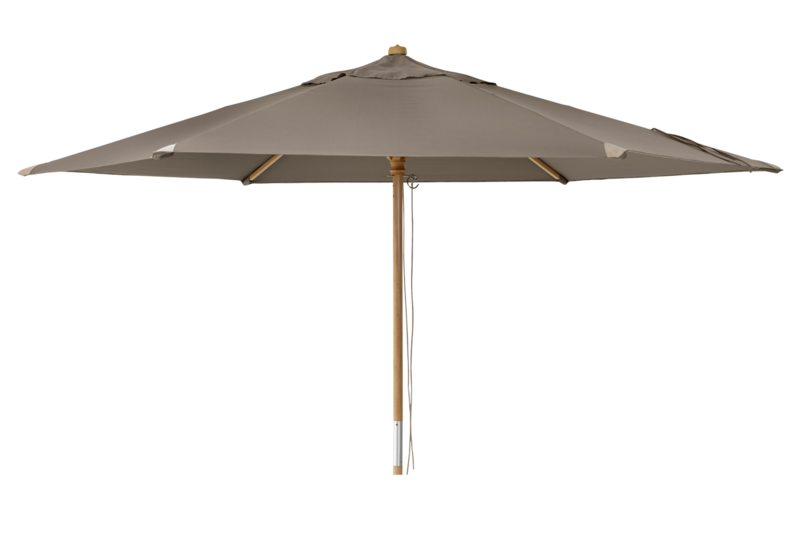 Reggio parasol Couleur naturelle/taupe