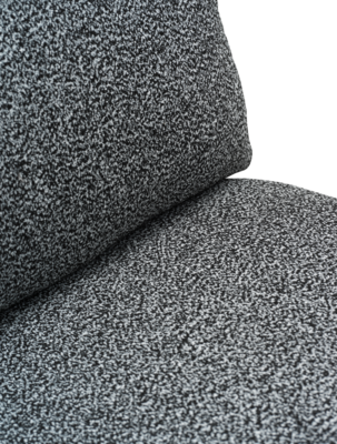 Blixt fauteuil lounge Noir/Teddy Ant