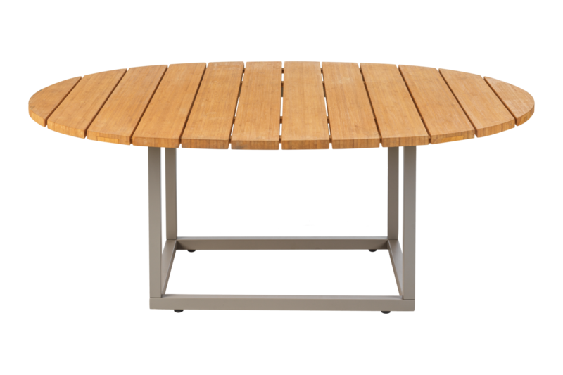 Olive table salon Khaki/Bamboo