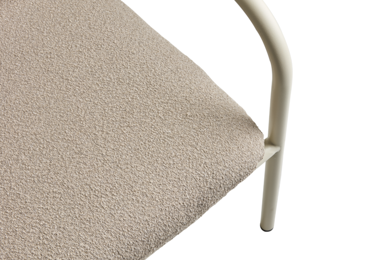 Bendt Canapé 2 places Pearl White/Teddy Beige