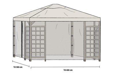 Hov Pavillon de jardin Gris