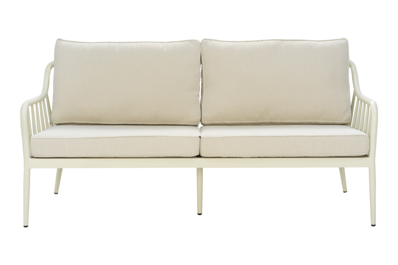 Coleville Canapé 3 places Pearl White/Dot Beige