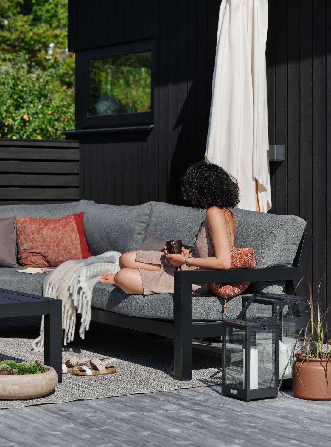 Belfort bougeoir Noir