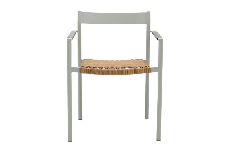 DK chaise de table Light Grey/Natur