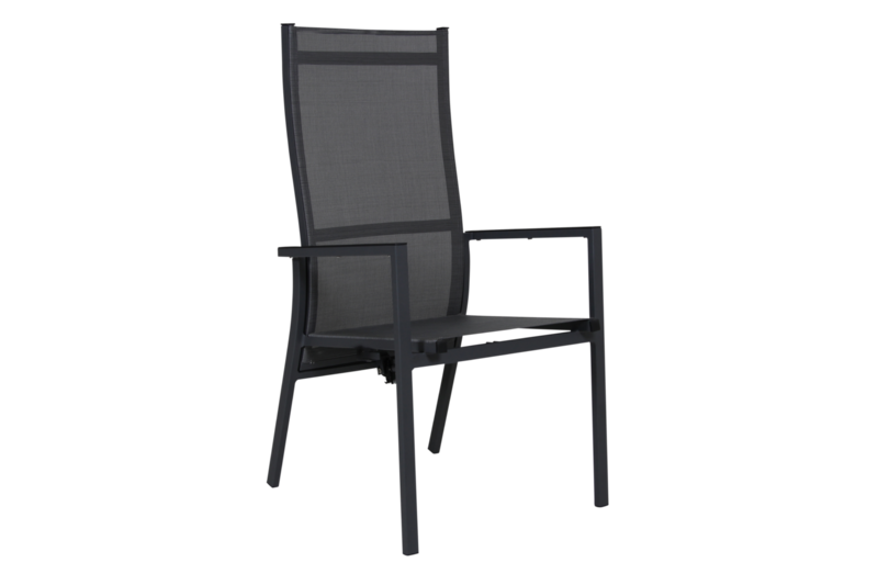 Avanti fauteuil avec dossier réglable Anthracite/gris