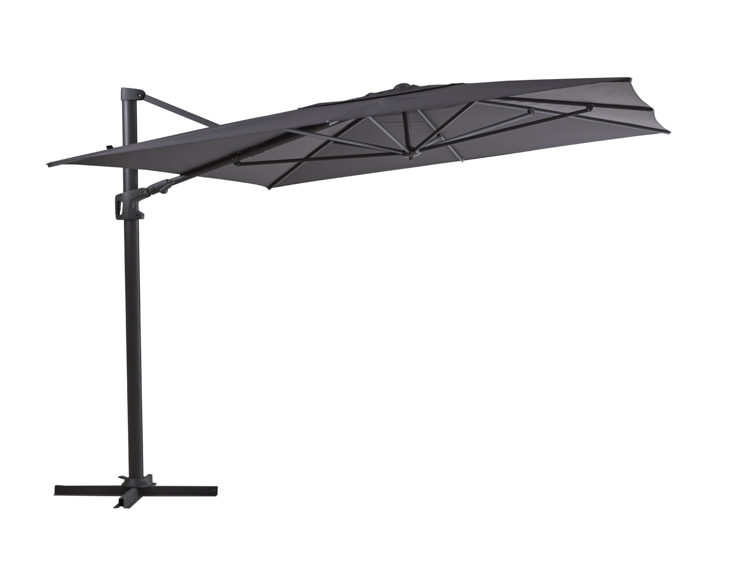 Vinovo parasol sans pied Anthracite/Gris