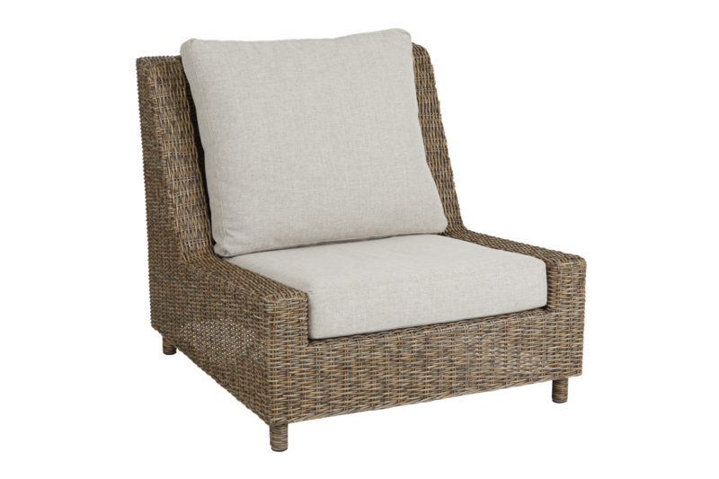 Sandkorn fauteuil lounge Couleur naturelle/beige