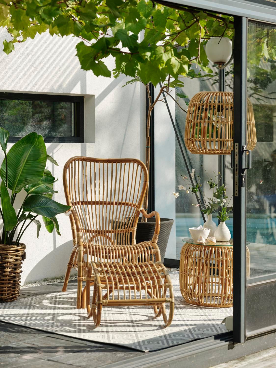 Vallda fauteuil Couleur naturelle