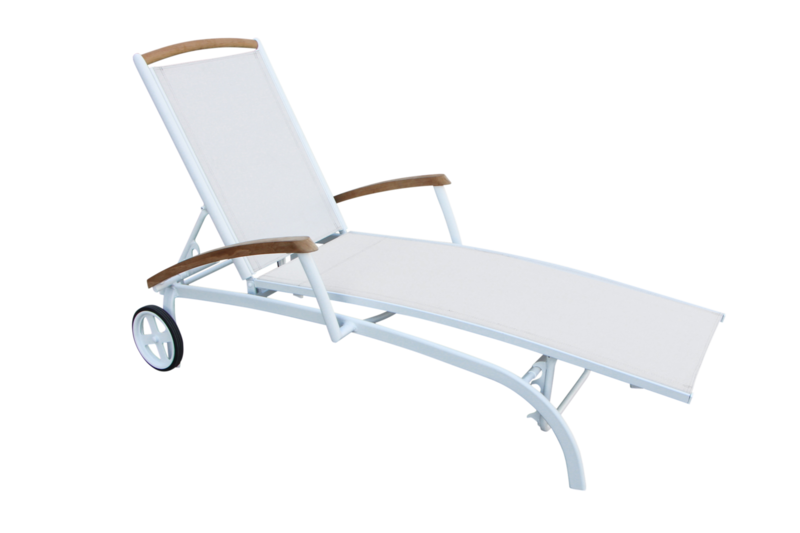 Andy chaise longue White_Offwhite