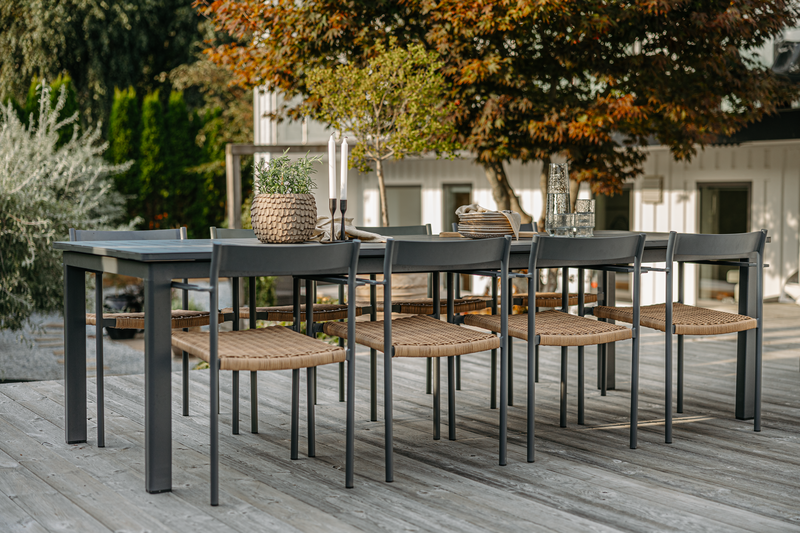 Lomma XL table à manger Anthracite