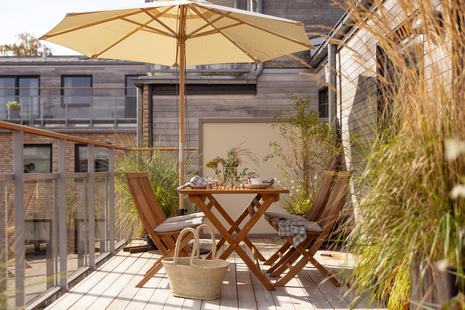 Reggio parasol Couleur naturelle