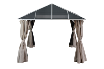 Scopello Pavillon de jardin Blanc/ beige