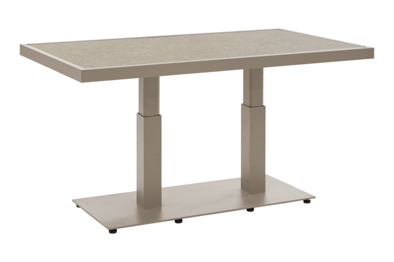 Scale table salon Khaki/Greish Ceramic