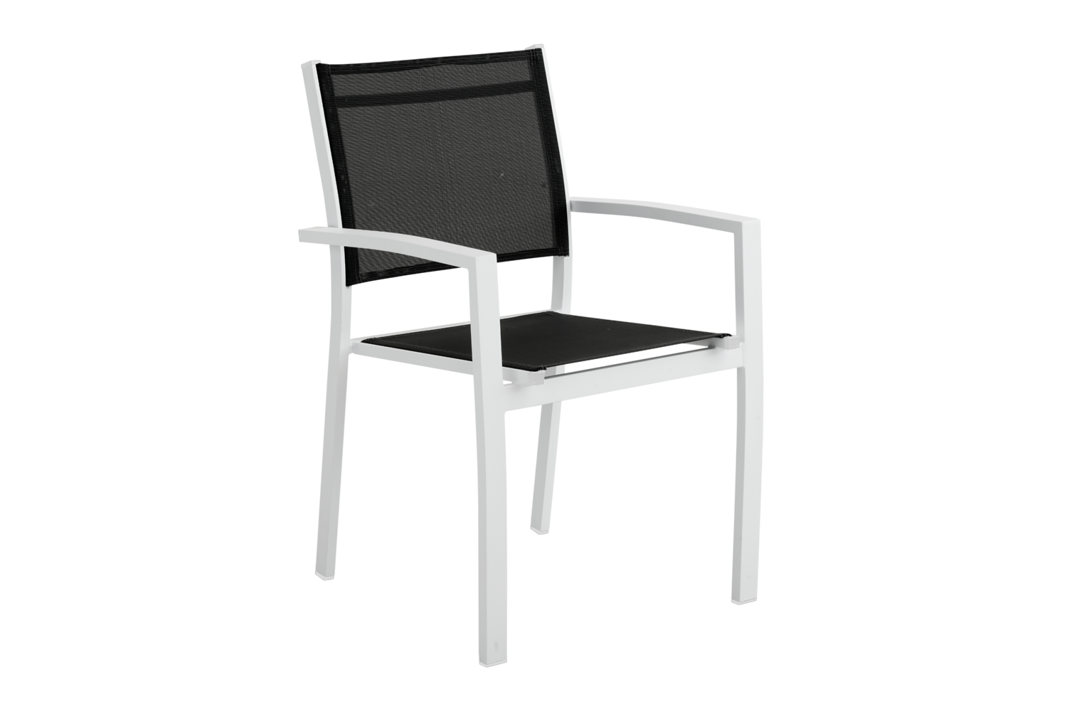 Rana fauteuil Blanc/noir