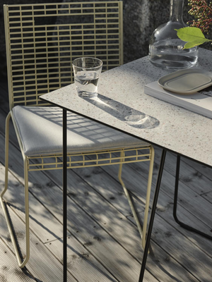 Laminate planche de table Beige/terrazzo