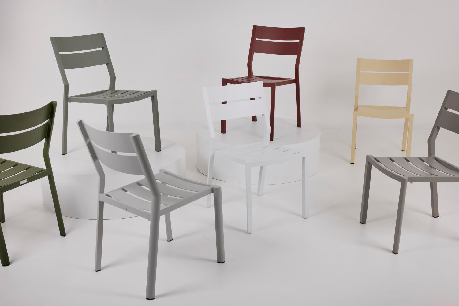 Delia chaise de table Light Grey