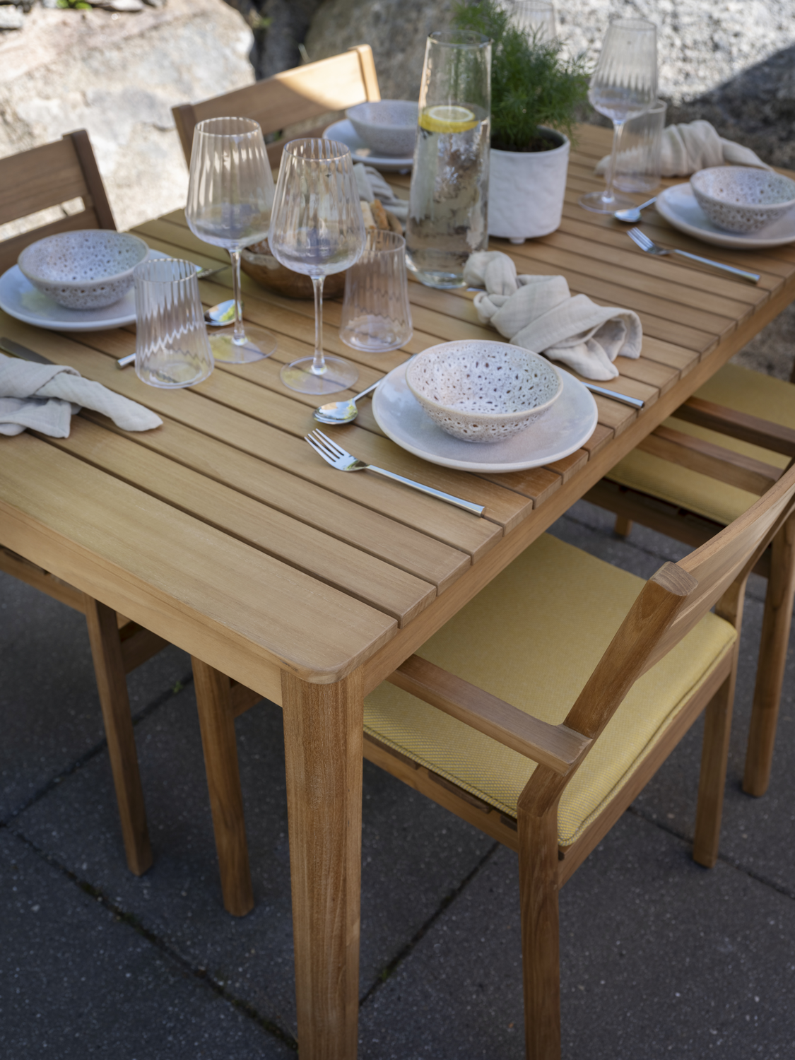 Delia Teak fauteuil Couleur naturelle