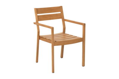 Delia Teak fauteuil Couleur naturelle