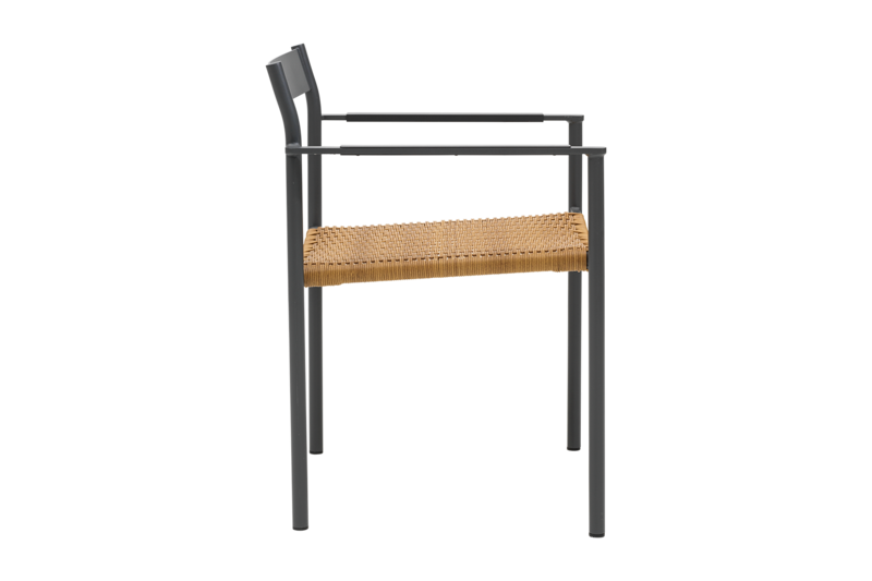 DK chaise de table Antracit/Natur