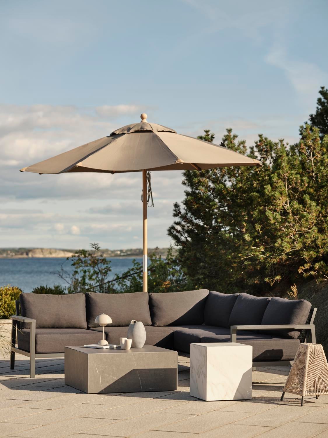 Zten table salon Gris foncé