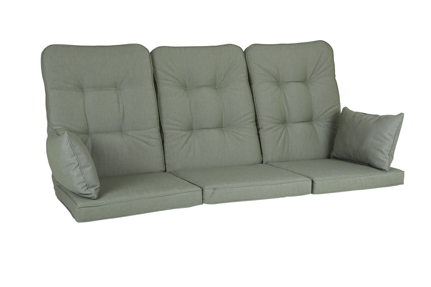 Iduna set coussins de balancelle Vert