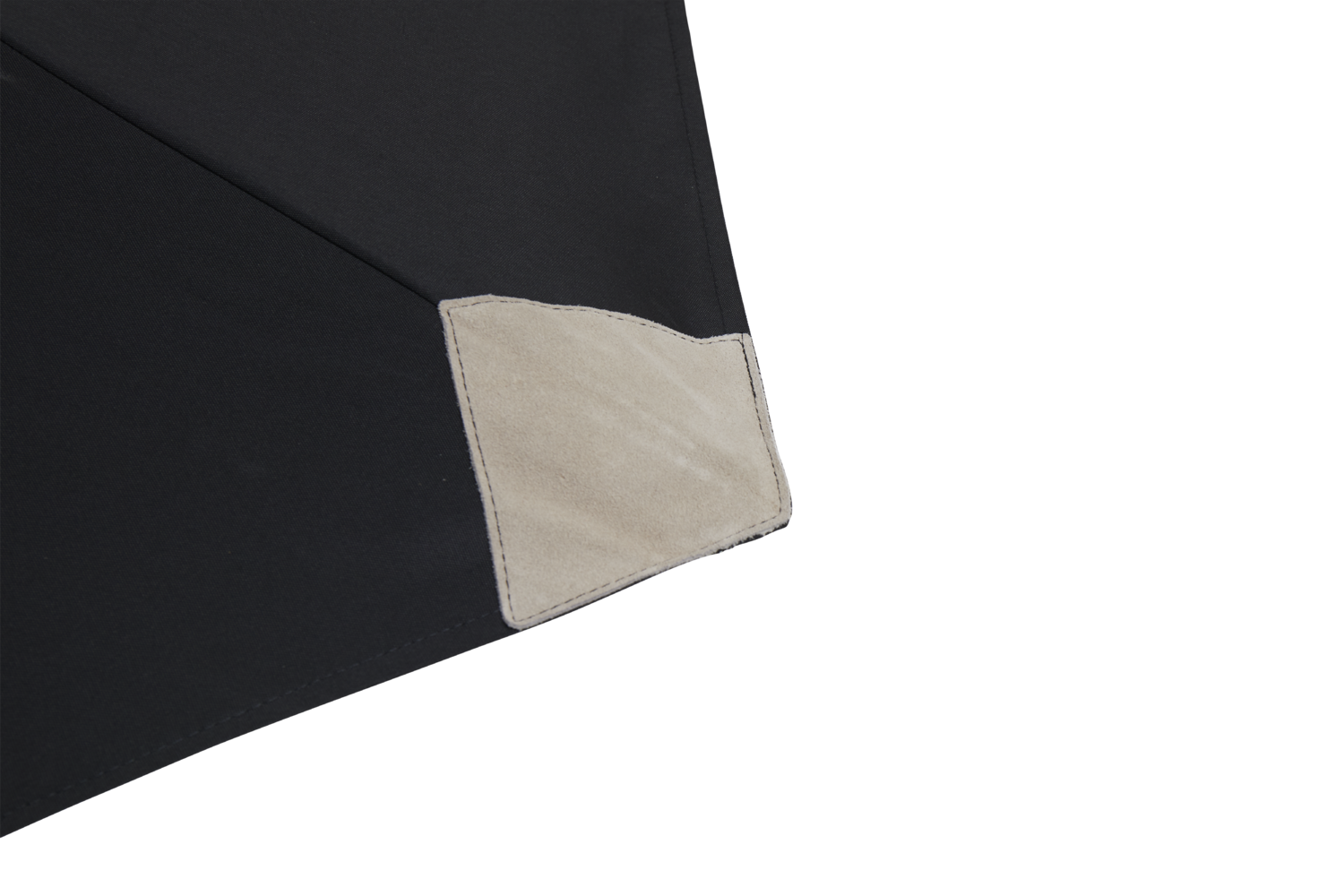 Trieste parasol Couleur naturelle/noir