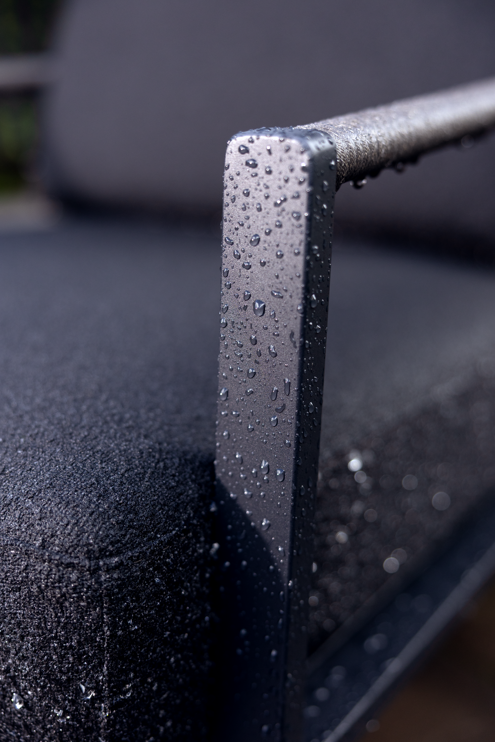 Lyra fauteuil Noir/Teddy Black