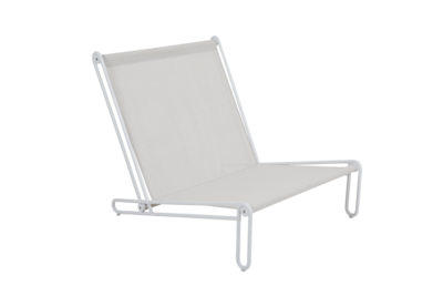 Blixt fauteuil Blanc/Cley beige