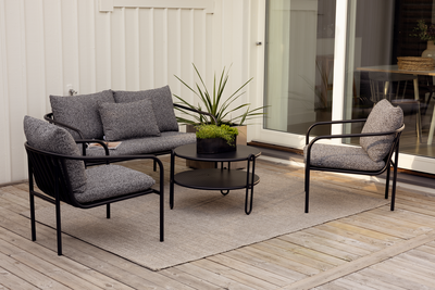 Blixt table salon Noir