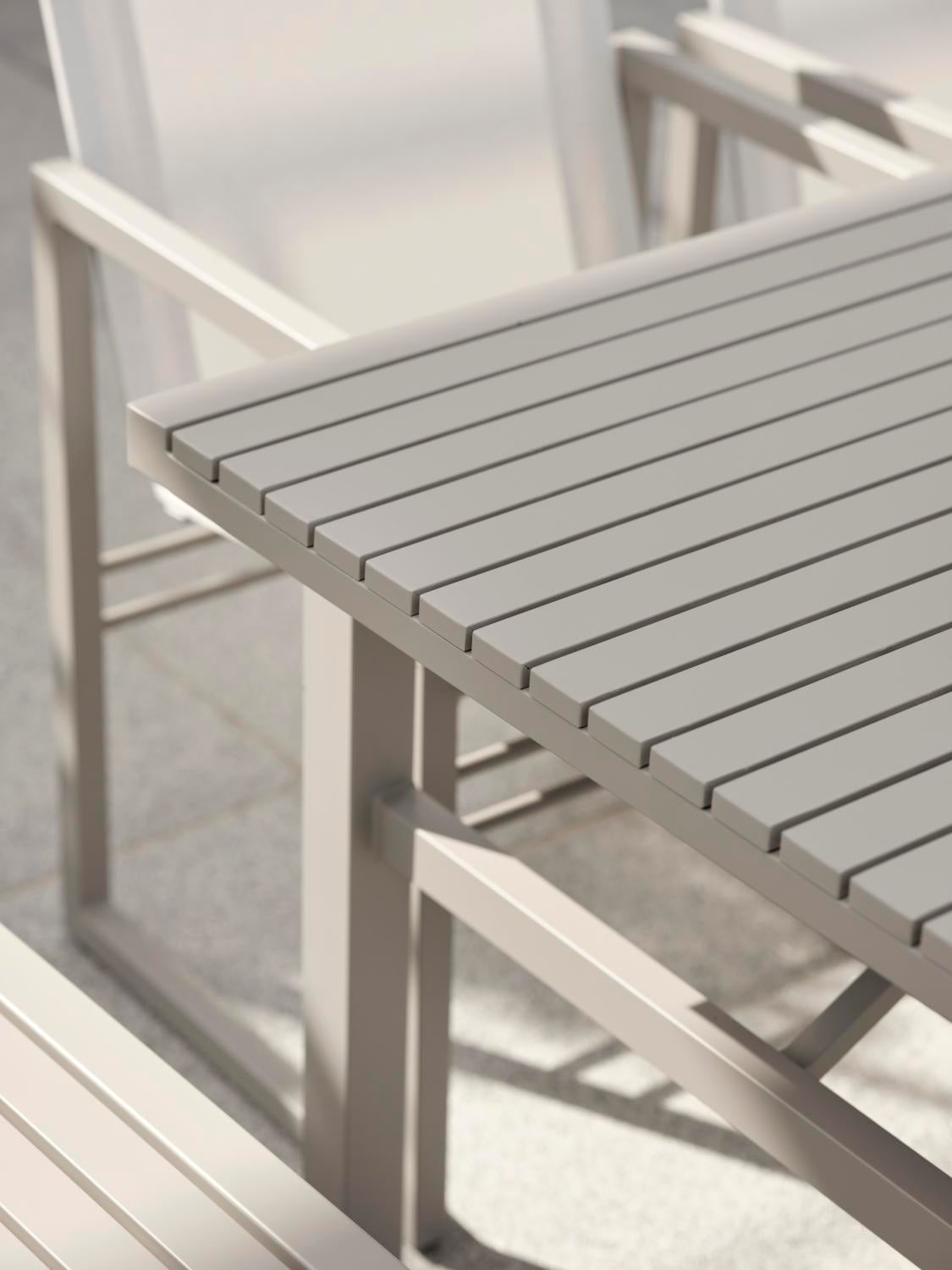 Vevi table à manger Khaki