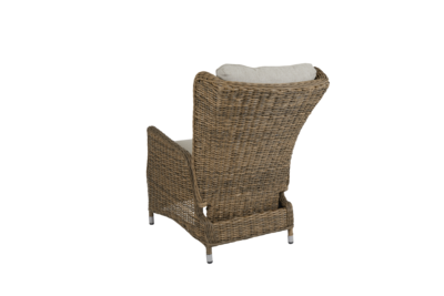 Vallmo fauteuil avec dossier réglable Rustique/Sable