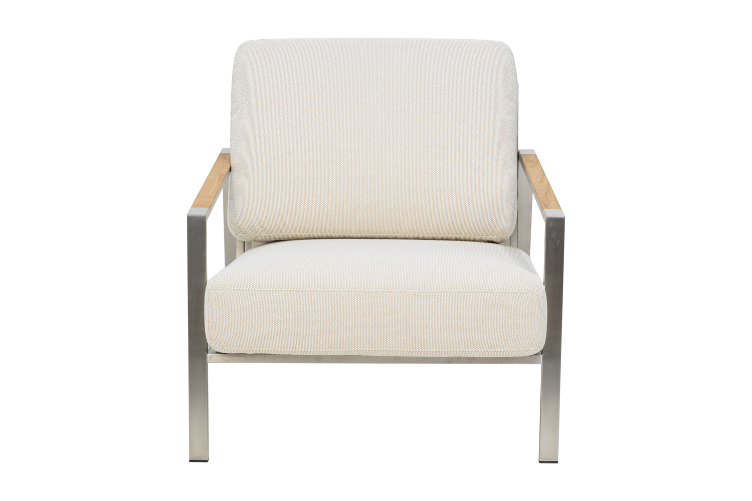 Naos fauteuil Stainless Steel/Dot Beige